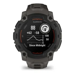 Garmin Instinct E, 45 Mm Black Bezel With Charcoal Band