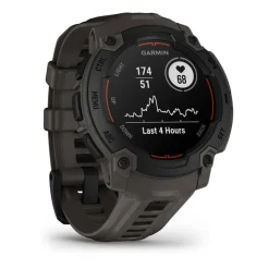 Garmin Instinct E, 45 Mm Black Bezel With Charcoal Band