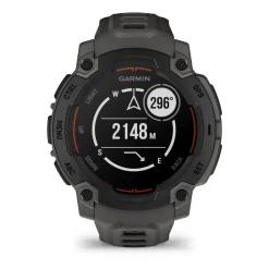 Garmin Instinct E, 45 Mm Black Bezel With Charcoal Band