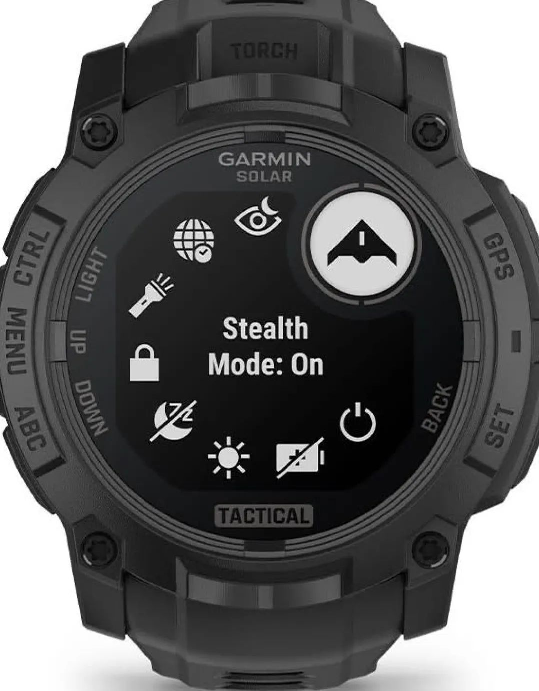 Garmin Instinct® 3 – 45 mm, Solar, Tactical Edition Black