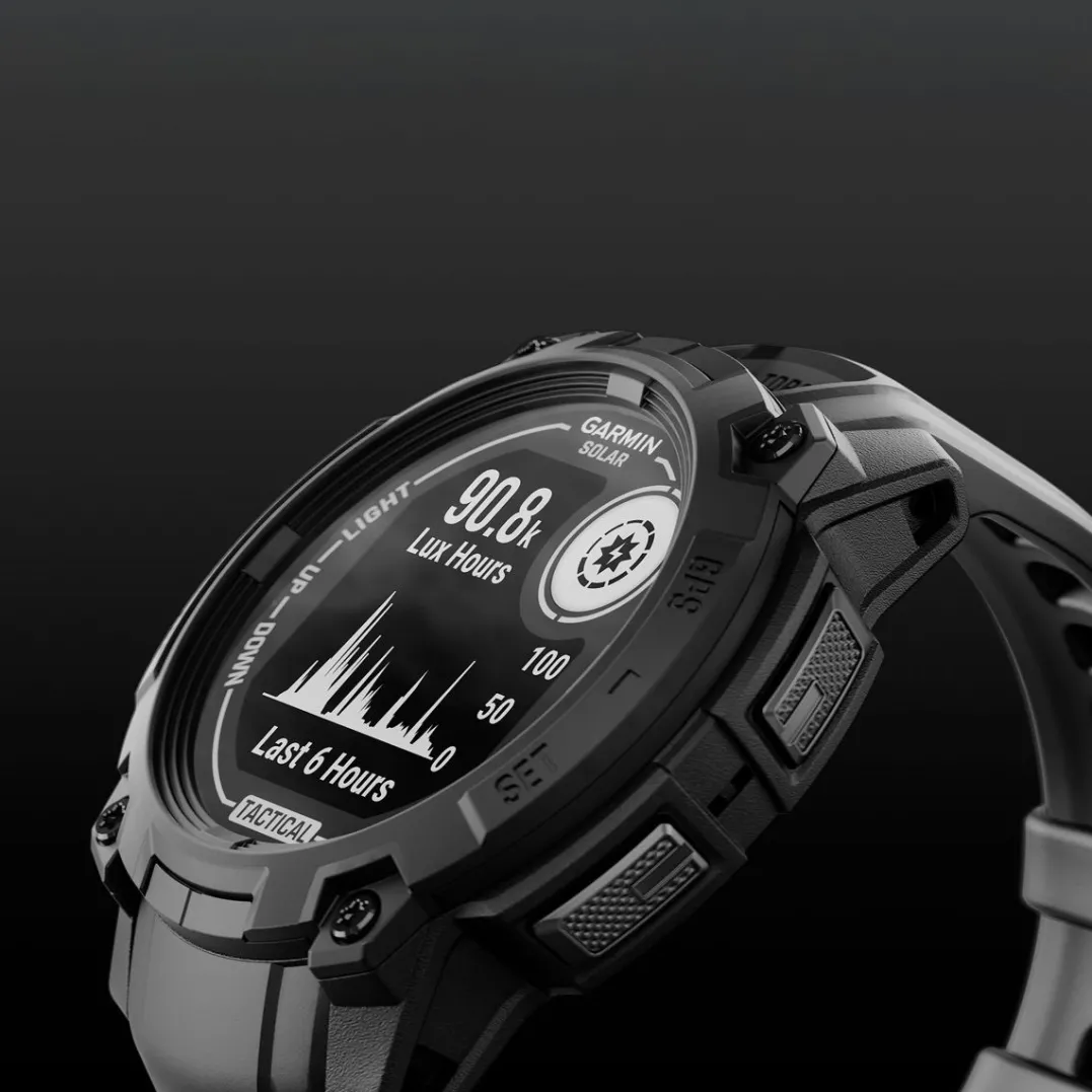 Garmin Instinct® 3 – 45 mm, Solar, Tactical Edition Black