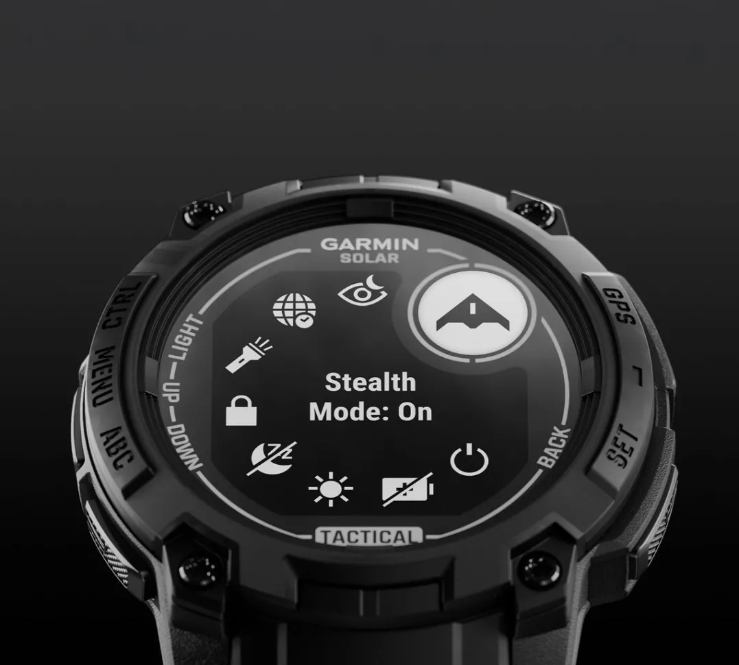 Garmin Instinct® 3 – 50 mm, Solar, Tactical Edition Black
