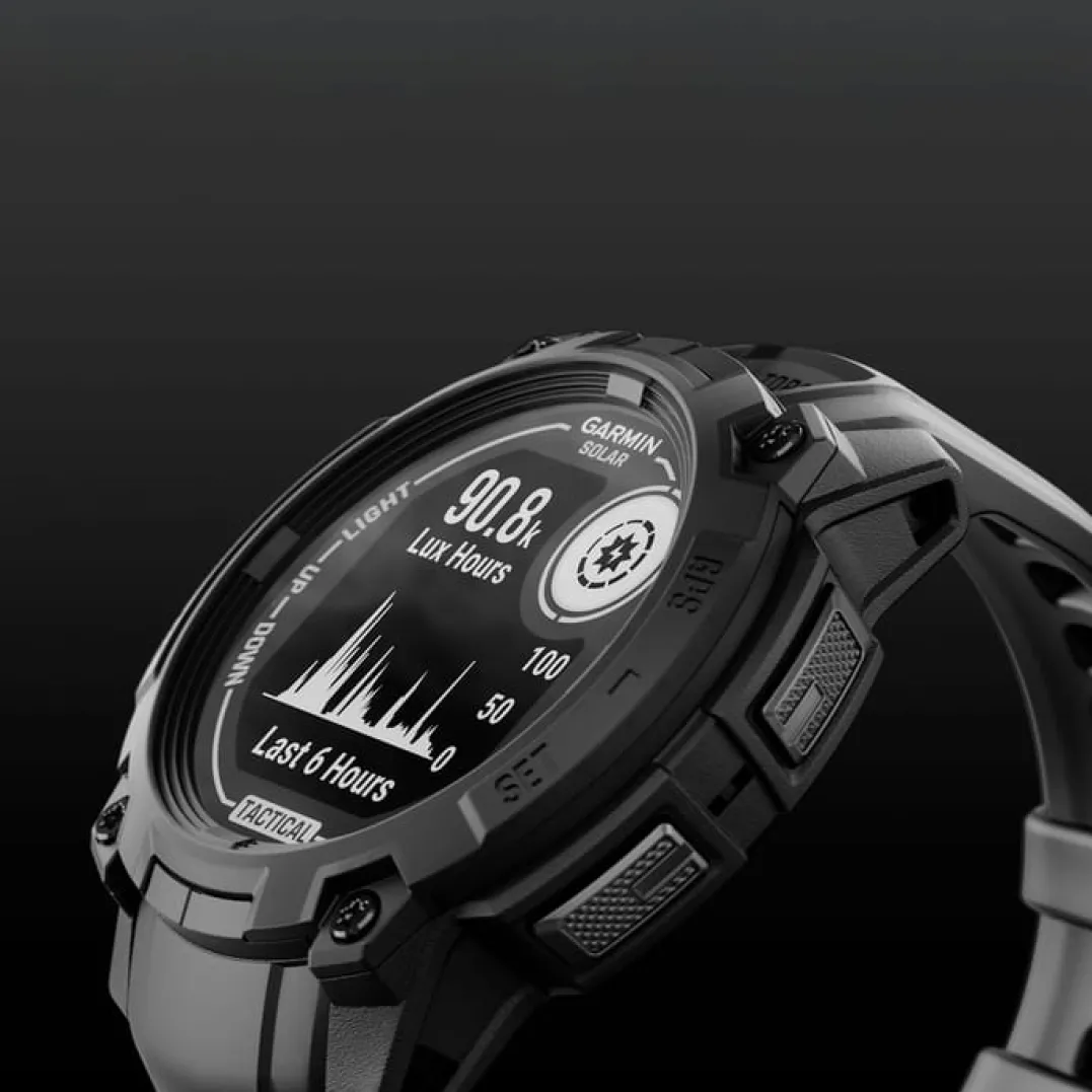 Garmin Instinct® 3 – 50 mm, Solar, Tactical Edition Black