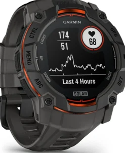Garmin Instinct 3 Solar Black Bezel With Charcoal Band