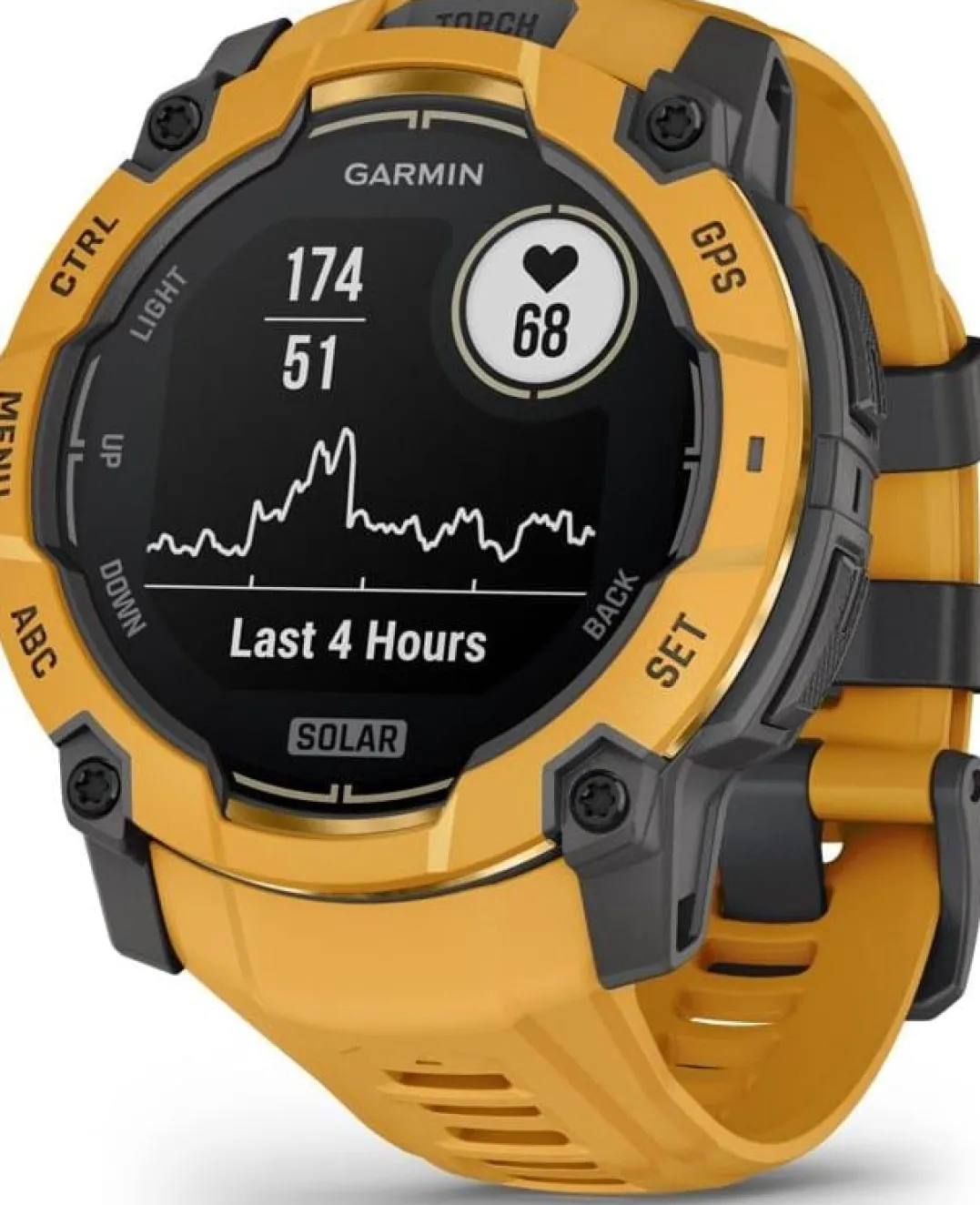 Garmin Instinct 3, Solar 50mm Sunburst Gray
