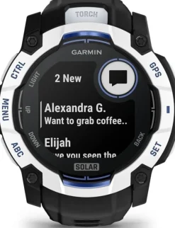 Garmin Instinct 3 Solar Whitestone