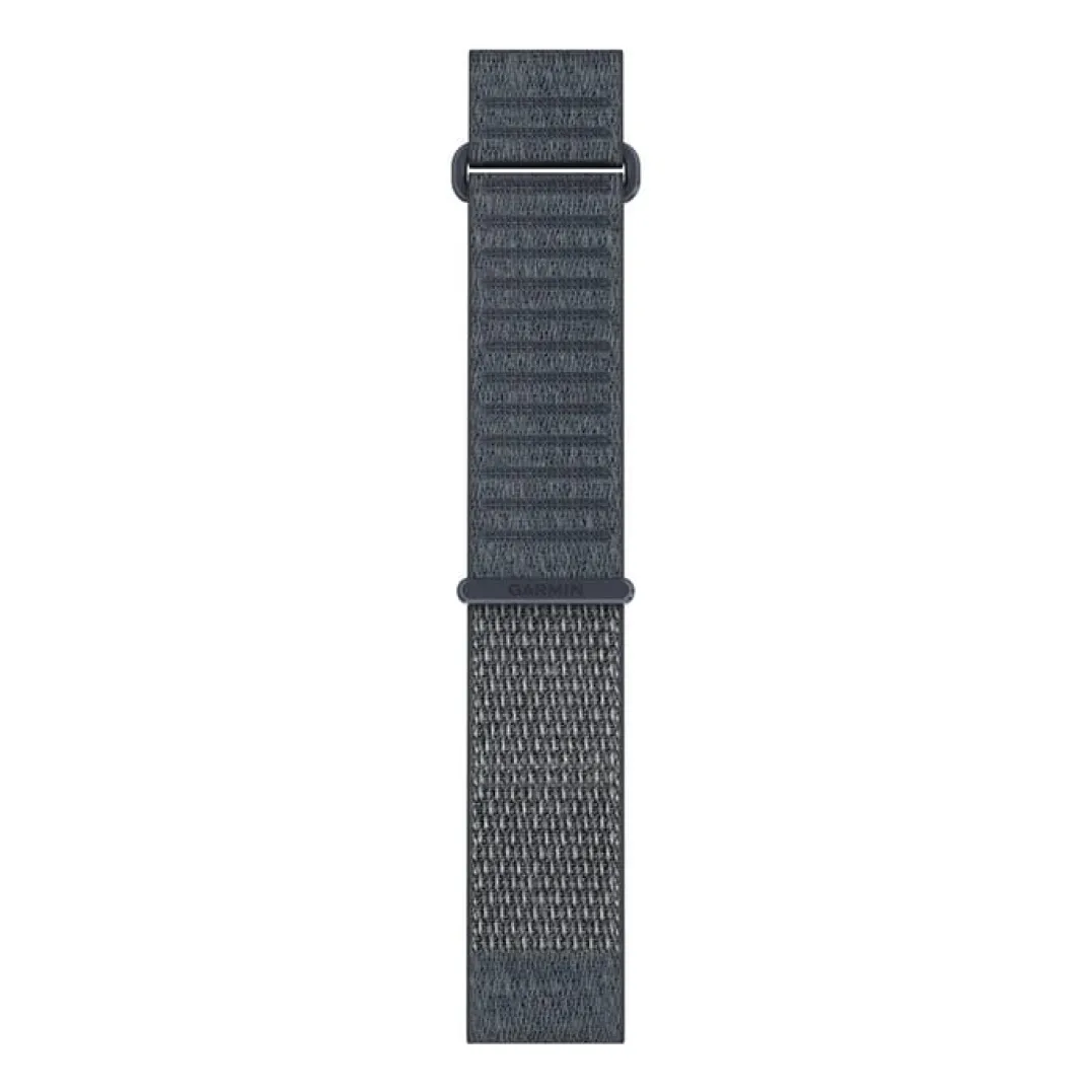 Garmin Quickfit - Comfortfit Fabric, 22mm, Short Blue Granite