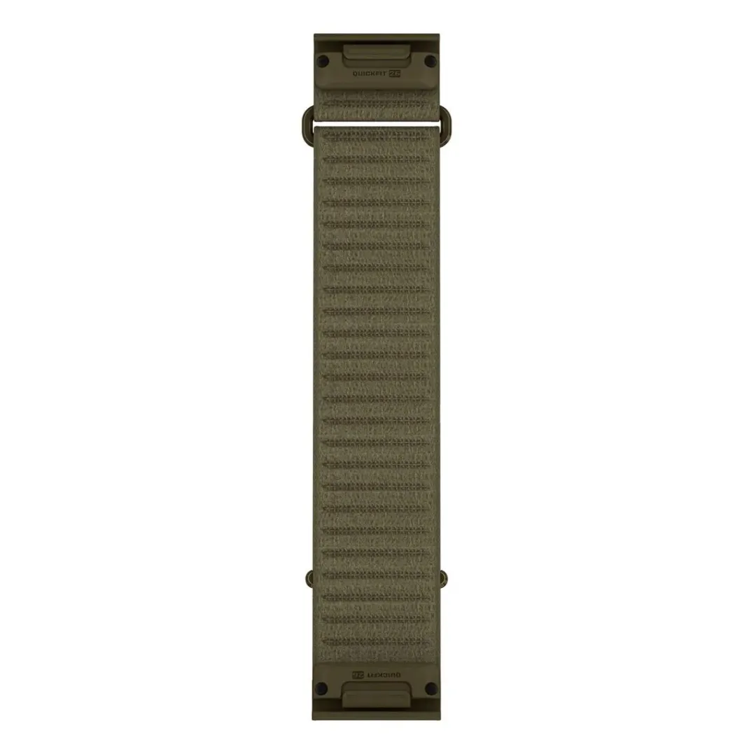 Garmin Quickfit - Comfortfit Fabric, 26mm, Long Dark Olive