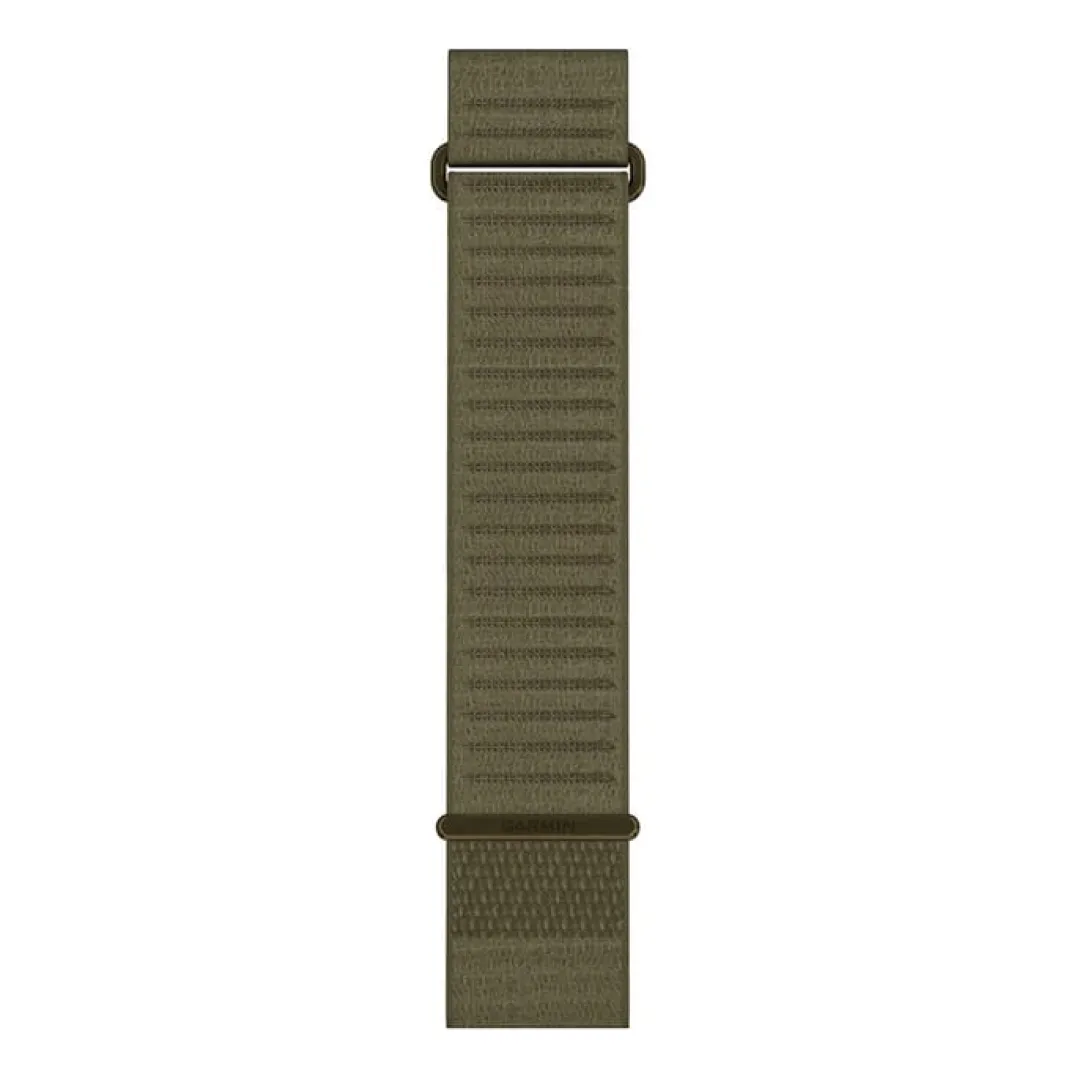 Garmin Quickfit - Comfortfit Fabric, 26mm, Long Dark Olive