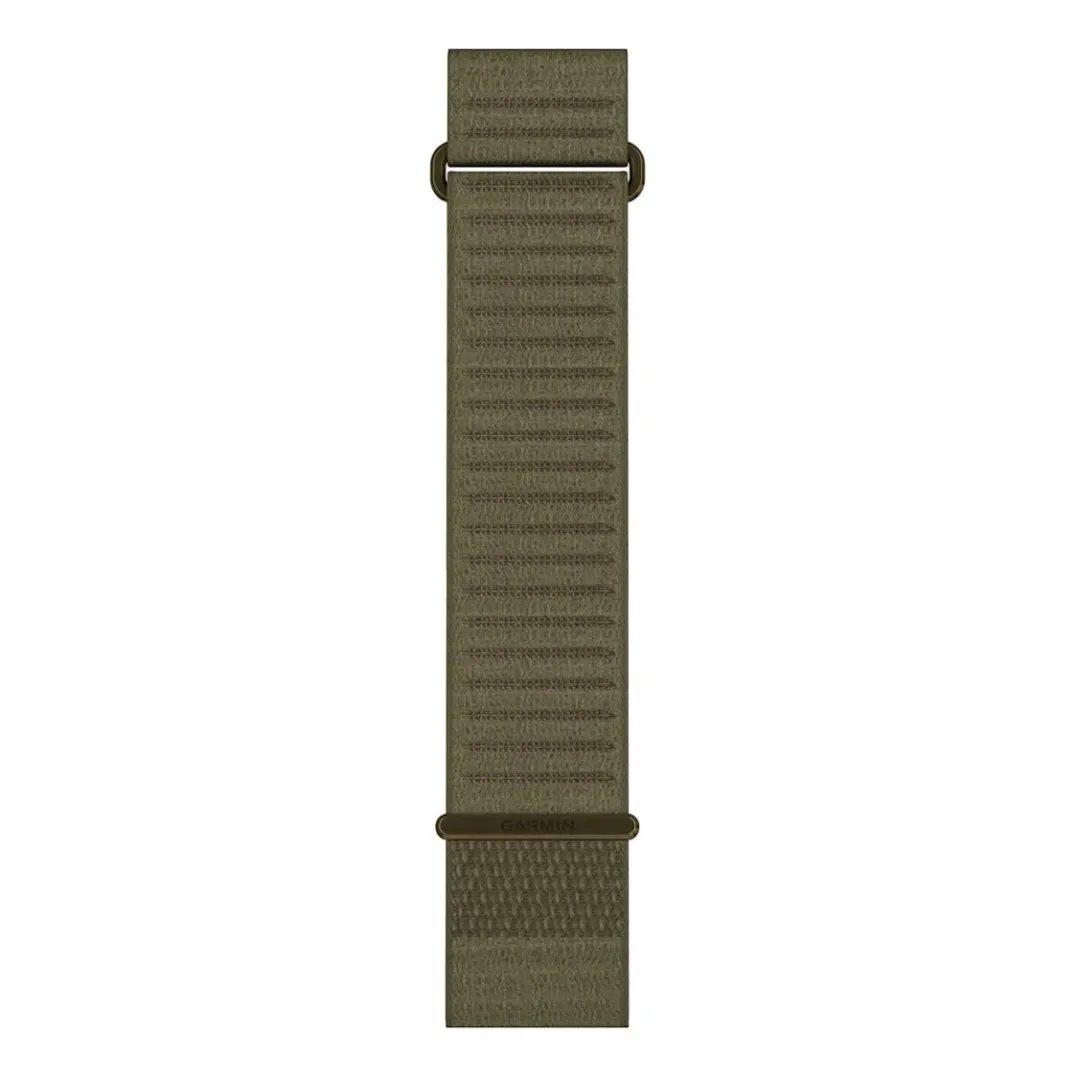Garmin Quickfit - Comfortfit Fabric, 26mm, Long Dark Olive