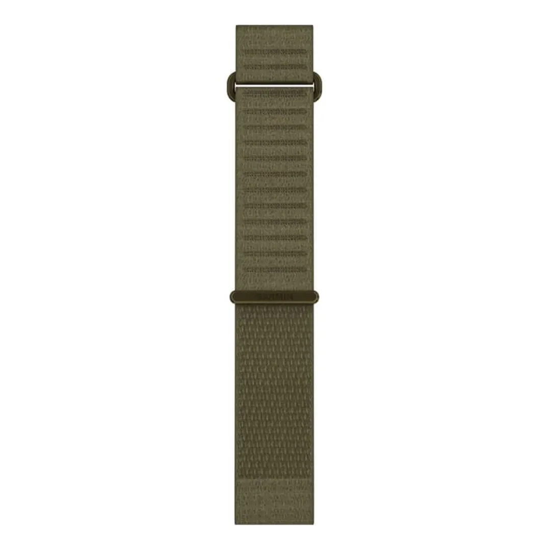 Garmin Quickfit - Comfortfit Fabric, 22mm, Short Dark Olive