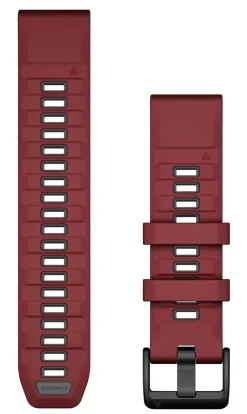 Garmin Quickfit Watch Bands Marsala/graphite Silicone