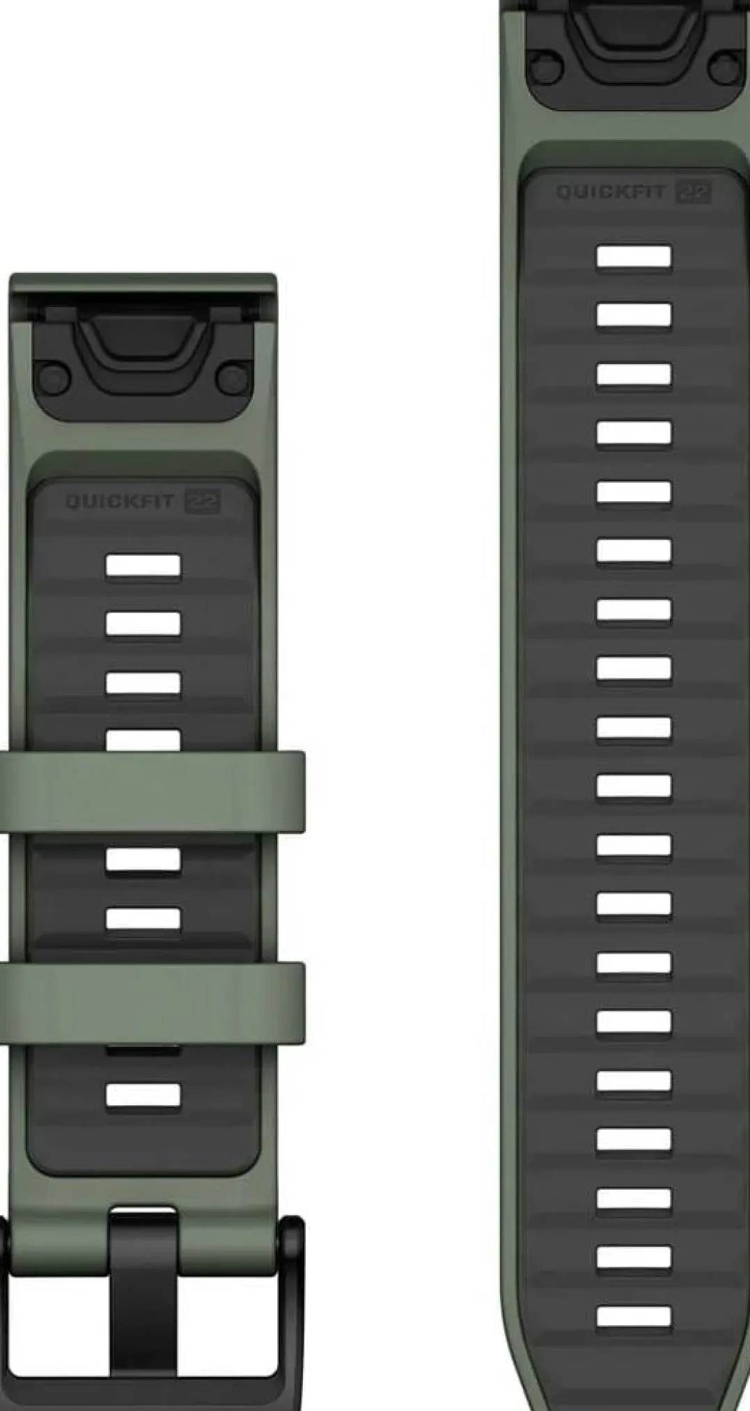 Garmin Quickfit Watch Bands Willow/graphite Silicone
