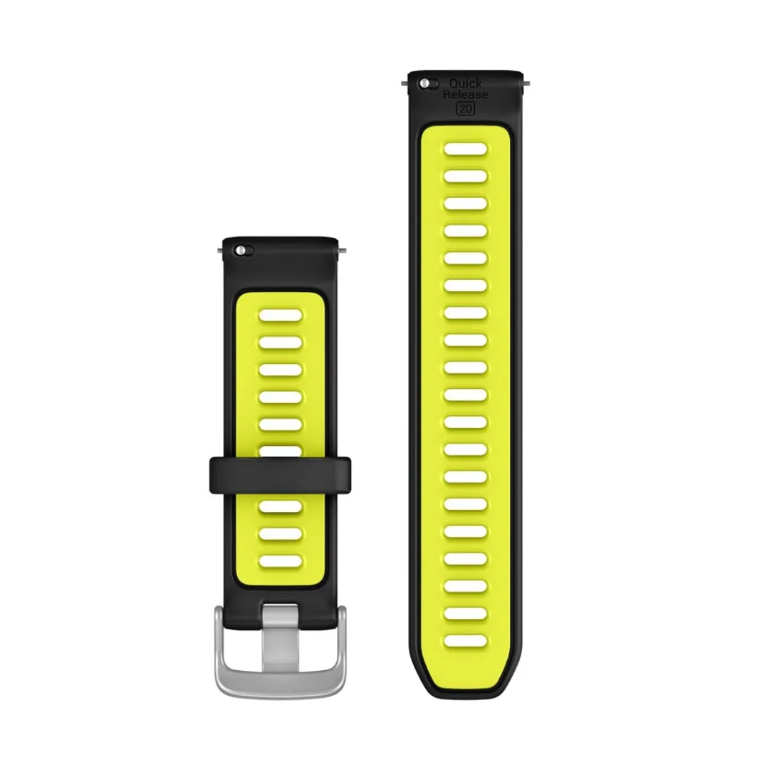 Garmin Quick Release Bands Black, Amp Yellow