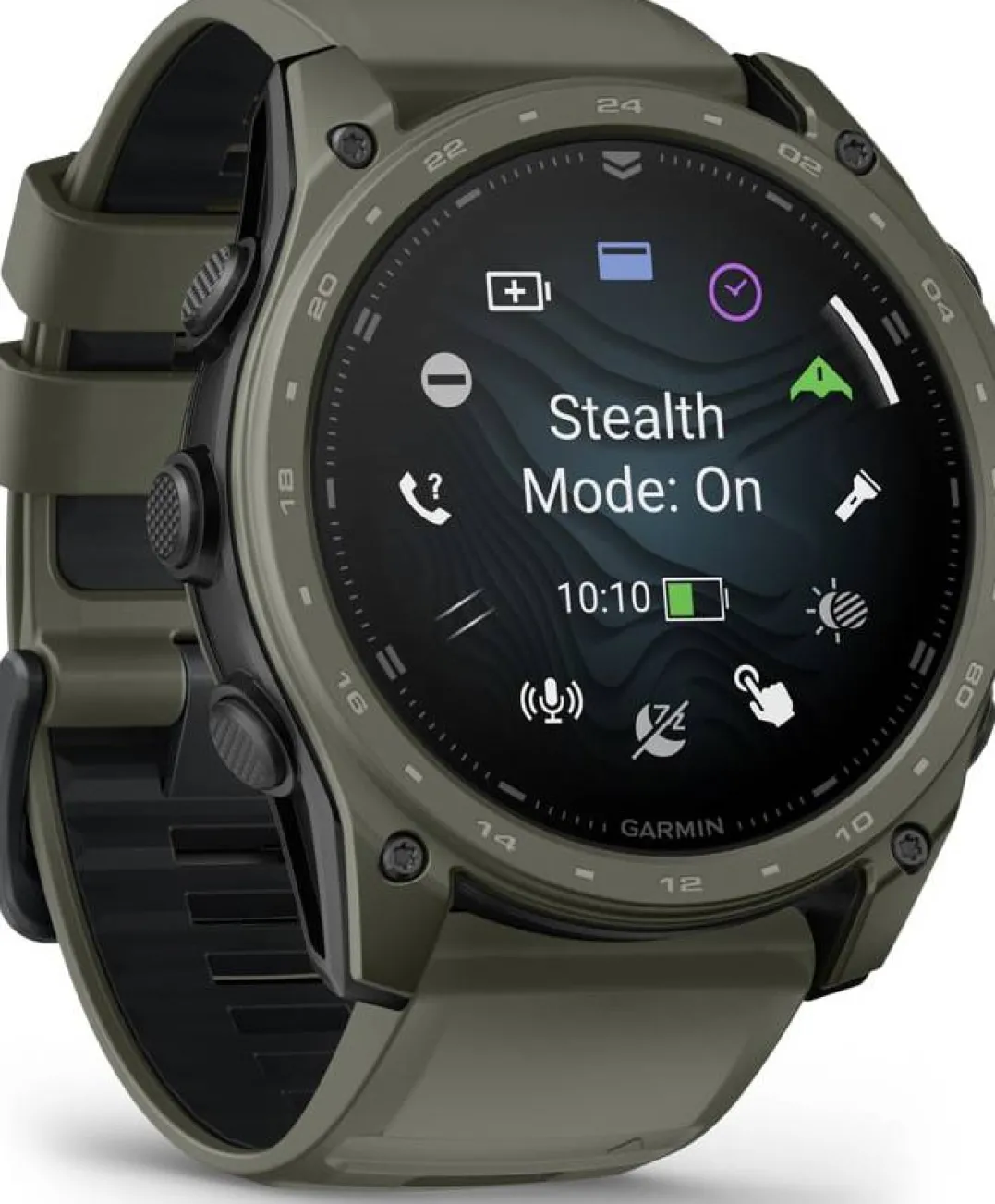 Garmin Tactix 8 Cerakote Dark Green