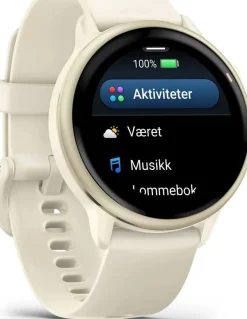 Garmin Vivoactive 6 Bone/Lunar Gold