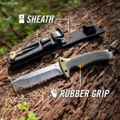 Gerber Ultimate Survival Knife Black/Green
