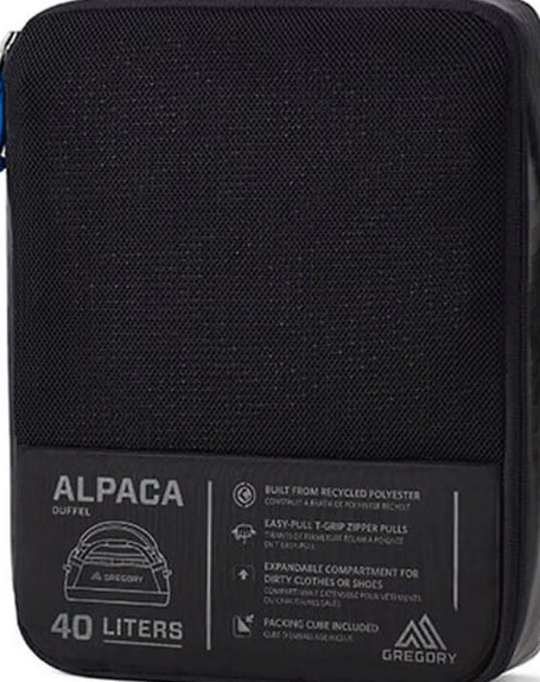 Gregory Alpaca 40 Obsidian Black