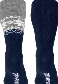 Gridarmor Alpacka Wool Heritage Socks 2p Adult Navy Blazer