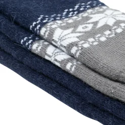 Gridarmor Alpacka Wool Heritage Socks 2p Adult Navy Blazer