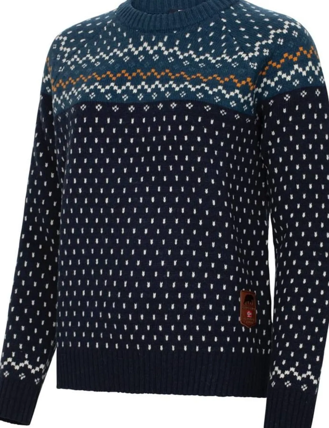 Gridarmor Classic Wool Sweater Wmn Navy Blazer