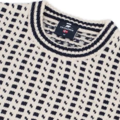 Gridarmor Classic Wool Sweater Men Snow White