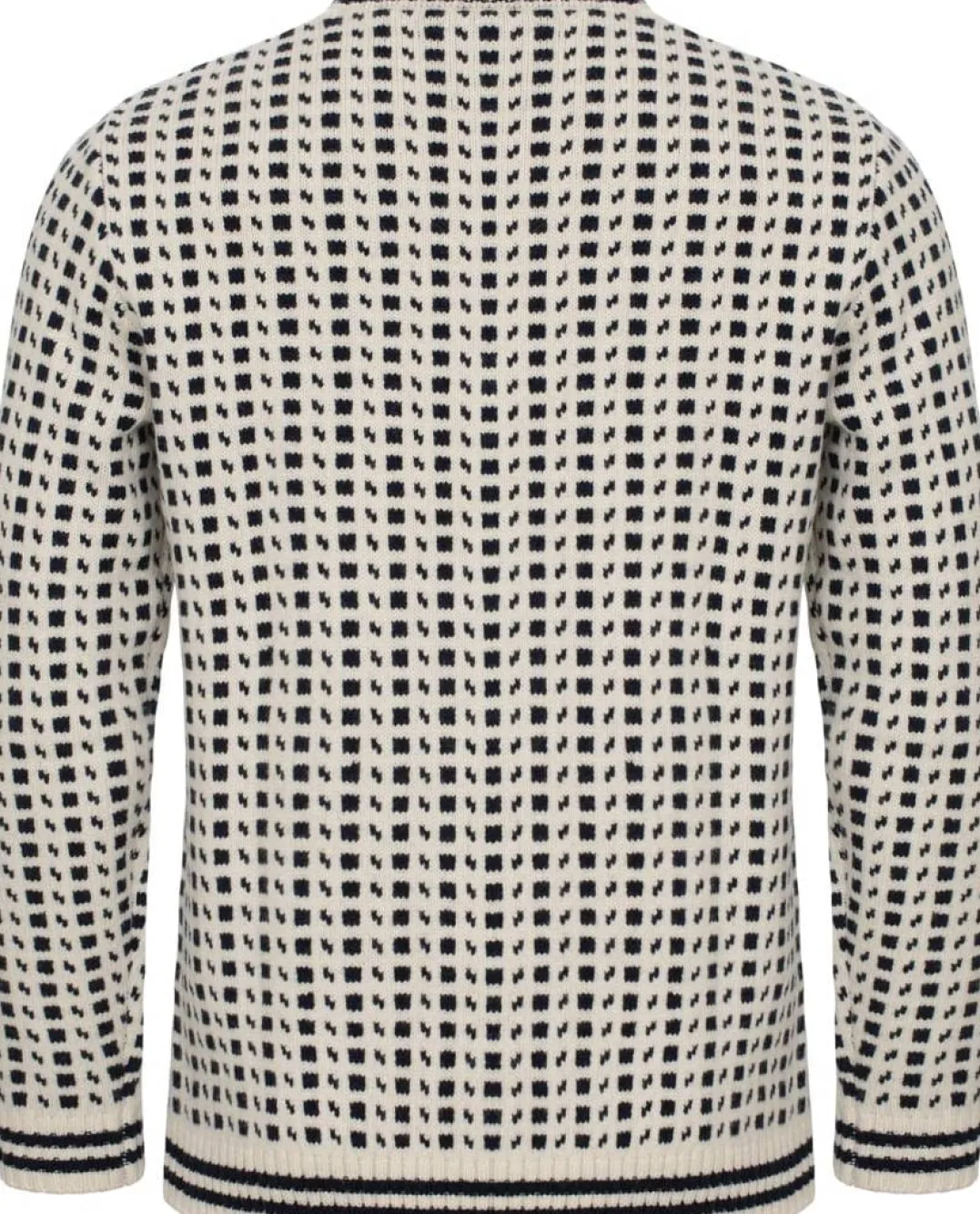 Gridarmor Classic Wool Sweater Men Snow White