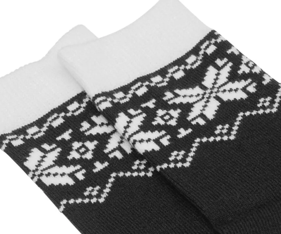 Gridarmor Heritage Merino Socks 2p Jr Black/White