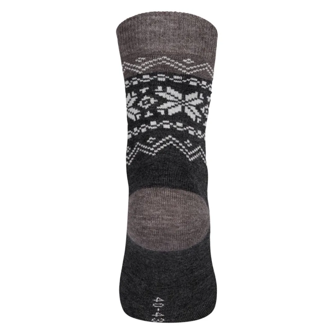 Gridarmor Heritage Merino Socks Mid Grey Melange