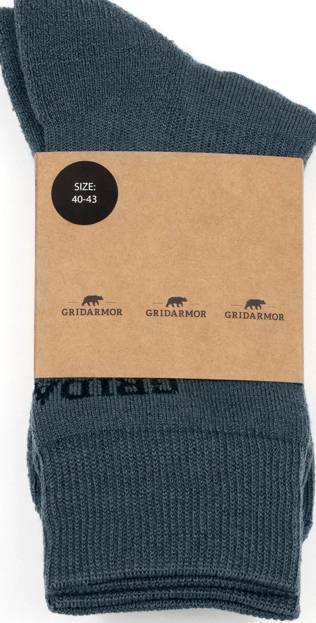 Gridarmor Hiking Wool Sock G2 Dark Slate