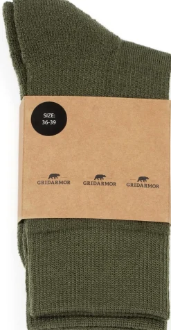 Gridarmor Hiking Wool Sock G2 Winter Moss