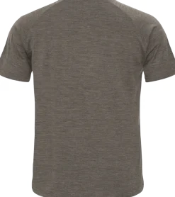 Gridarmor Merino Wool Tee Men Dusty Olive Melange