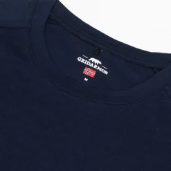 Gridarmor Merino Wool Tee Men Navy Blazer