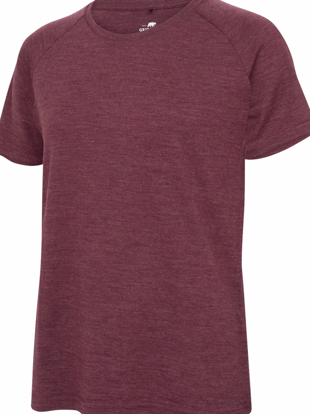 Gridarmor Merino Wool Tee Wmn Fig Melange