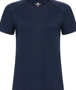 Gridarmor Merino Wool Tee Wmn Navy Blazer