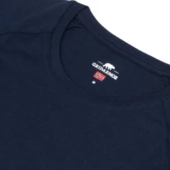 Gridarmor Merino Wool Tee Wmn Navy Blazer