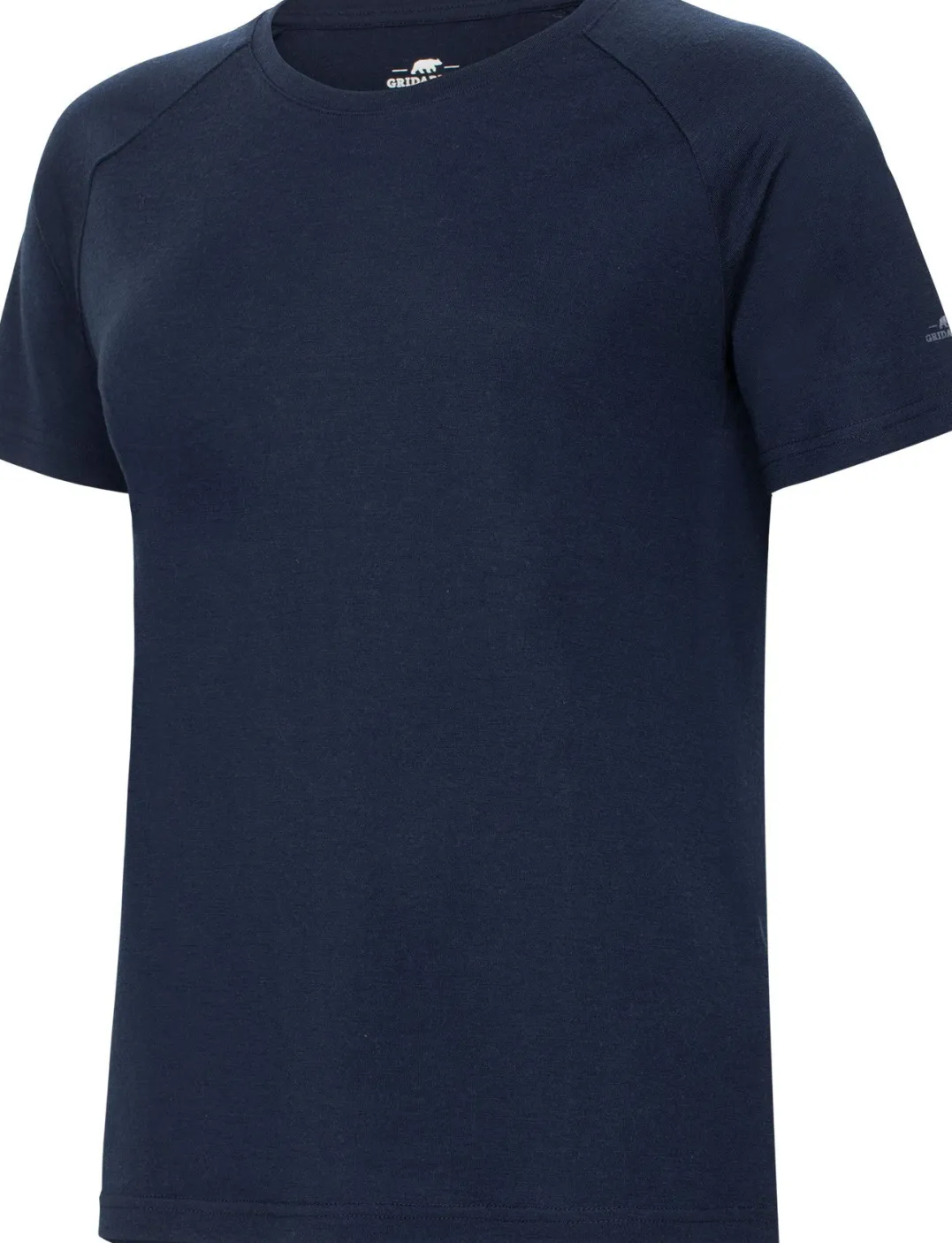 Gridarmor Merino Wool Tee Wmn Navy Blazer