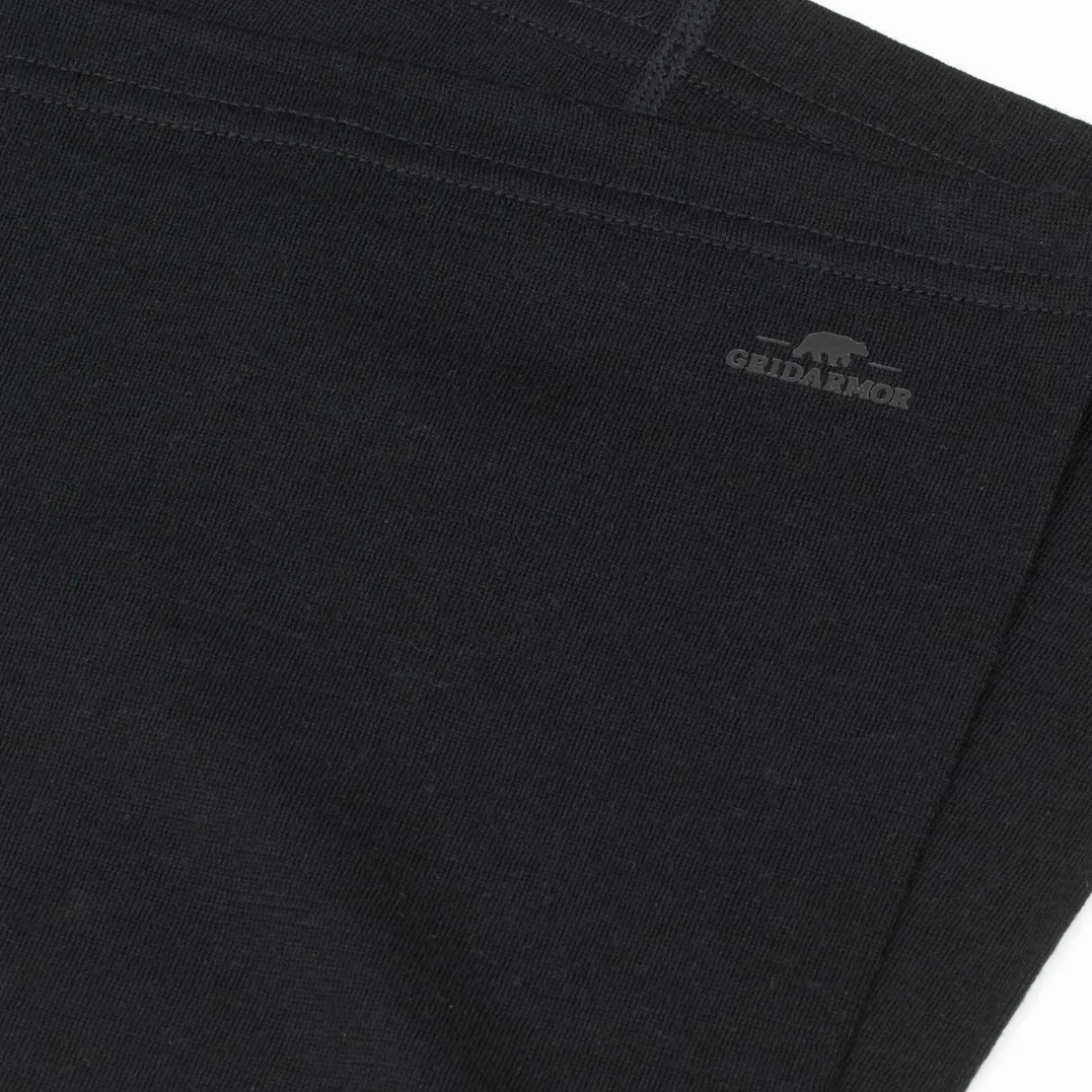 Gridarmor Merino Wool Tube Black Beauty