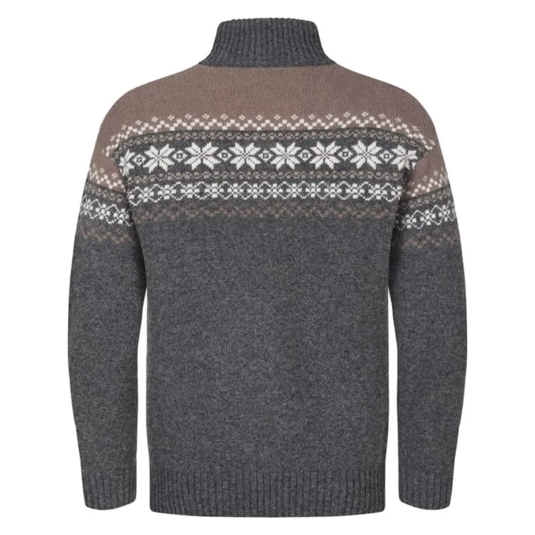 Gridarmor Snøkrystall Hz Ullgenser Men Grey/Beige/White