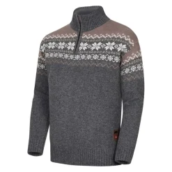 Gridarmor Snøkrystall Hz Ullgenser Men Grey/Beige/White