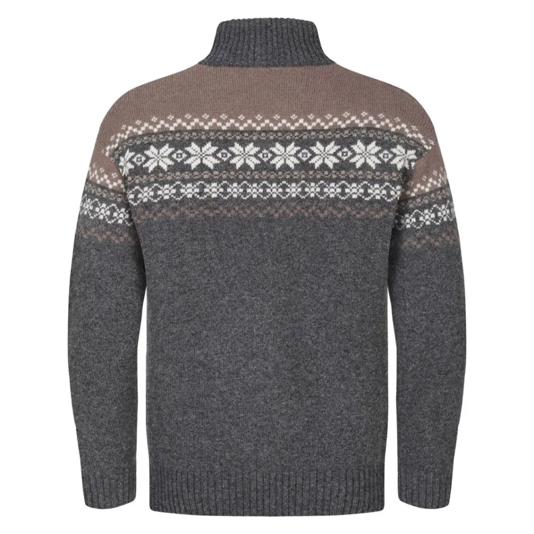 Gridarmor Snøkrystall Hz Ullgenser Men Grey/Beige/White