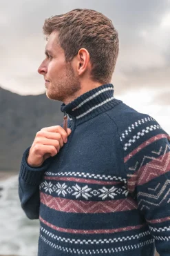 Gridarmor Snøstjerne Hz Ullgenser Men Navy Blazer