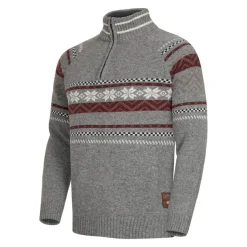Gridarmor Snøstjerne Hz Ullgenser Men Grey Melange