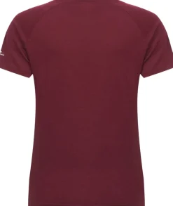 Gridarmor Thin Merino Tee Wmn Tawny Port