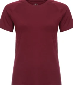 Gridarmor Thin Merino Tee Wmn Tawny Port
