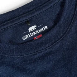Gridarmor Viks Wool Undertøy Set Jr Navy Blazer