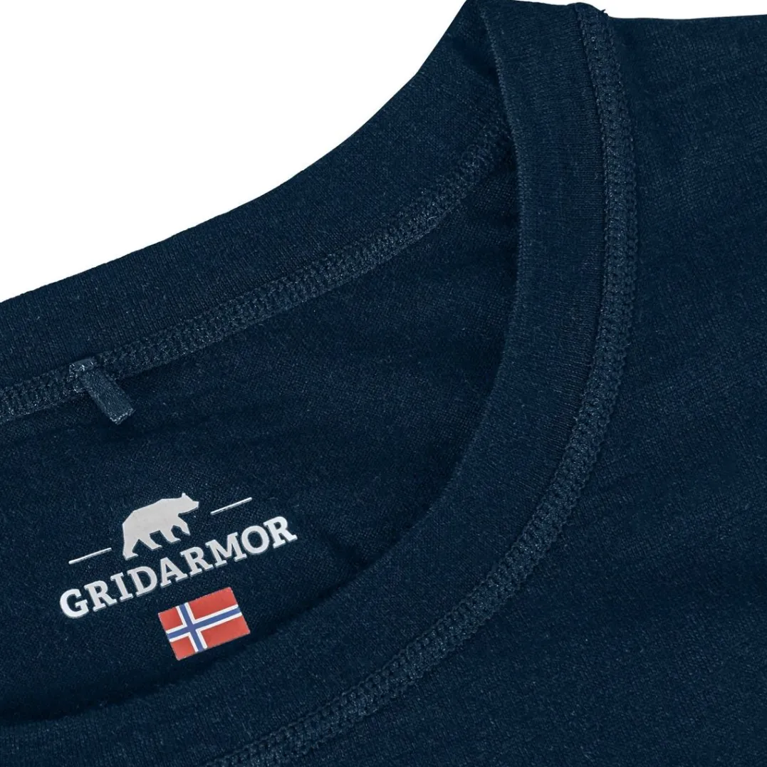 Gridarmor Viks Wool Undertøytop Men Navy Blazer