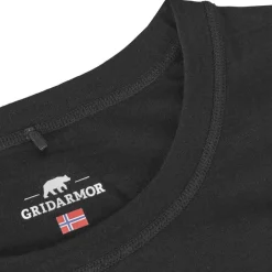 Gridarmor Viks Wool Undertøytop Men Black Beauty