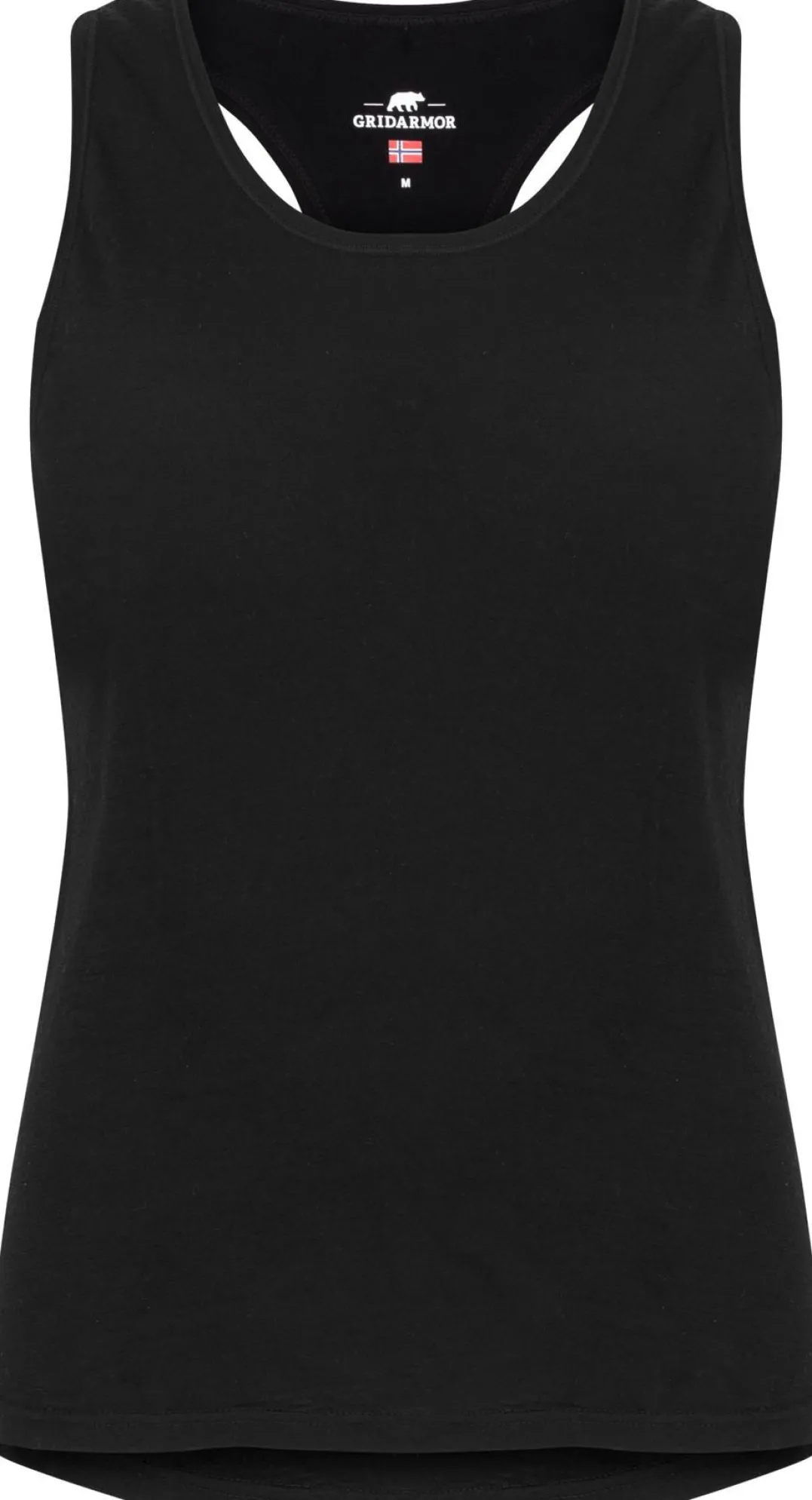Gridarmor Women's Merino 150 gsm Singlet Black Beauty