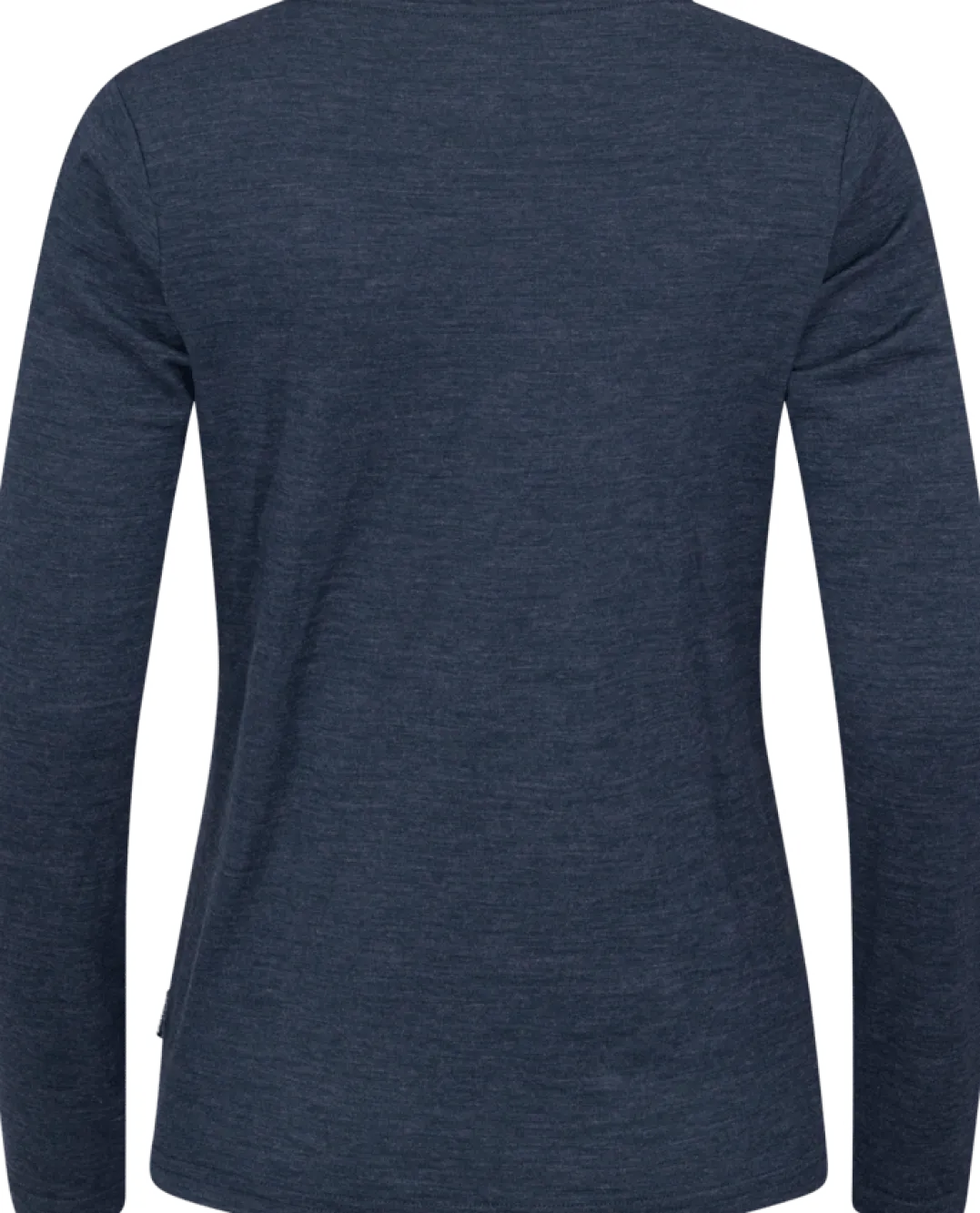 Gridarmor Women's Merino Wool LS Tee Navy Blazer Melange